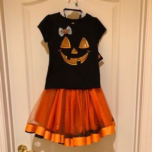 Halloween Tutu with black shirt
